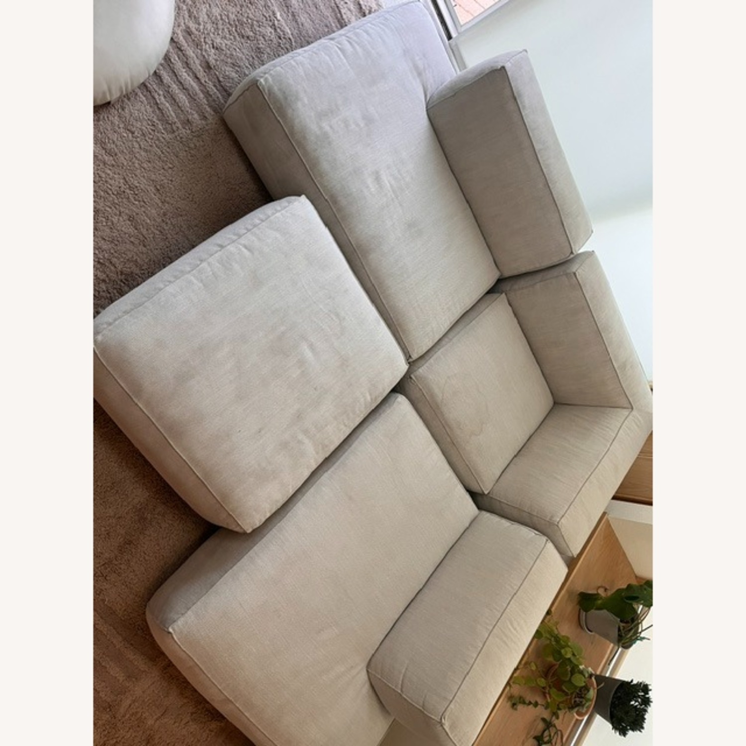 Article Solae Light Gray Fabric 3+ Piece Sectional - image-1