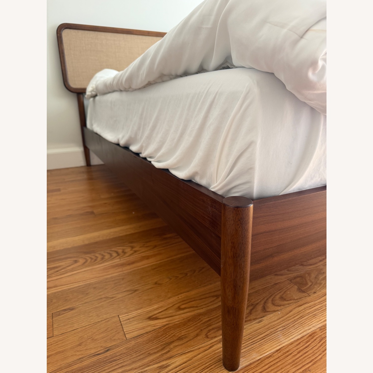 Wayfair Natural Wood Queen Bed - image-4