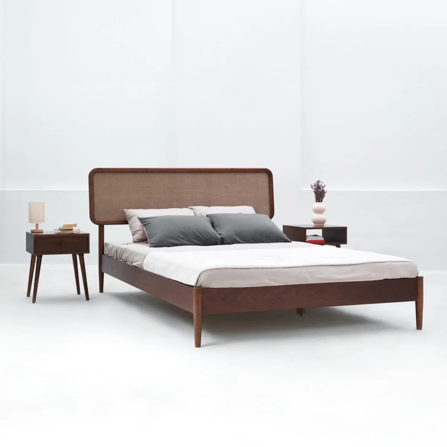 Wayfair Natural Wood Queen Bed - image-7