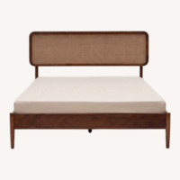 Wayfair Natural Wood Queen Bed