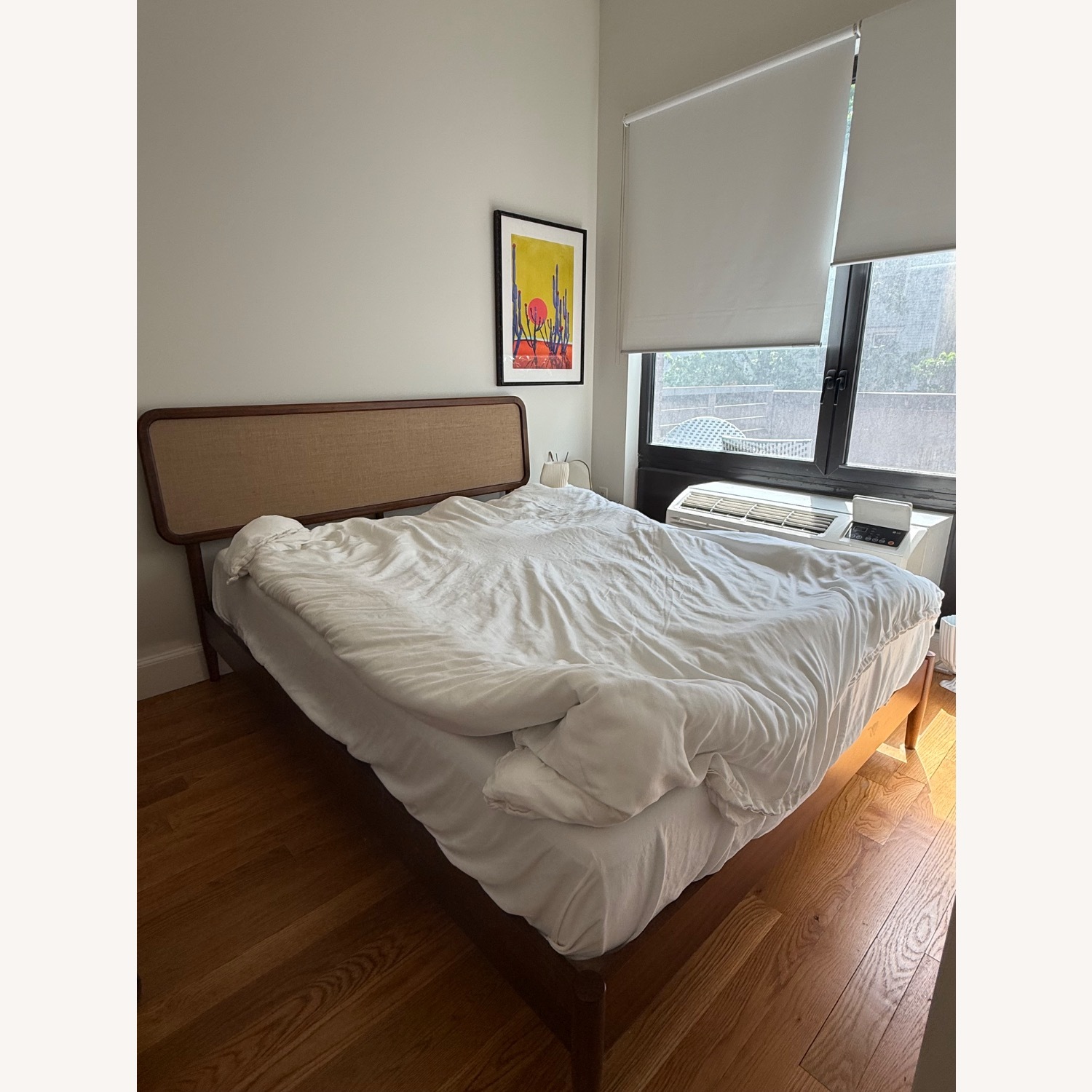 Wayfair Natural Wood Queen Bed - image-1