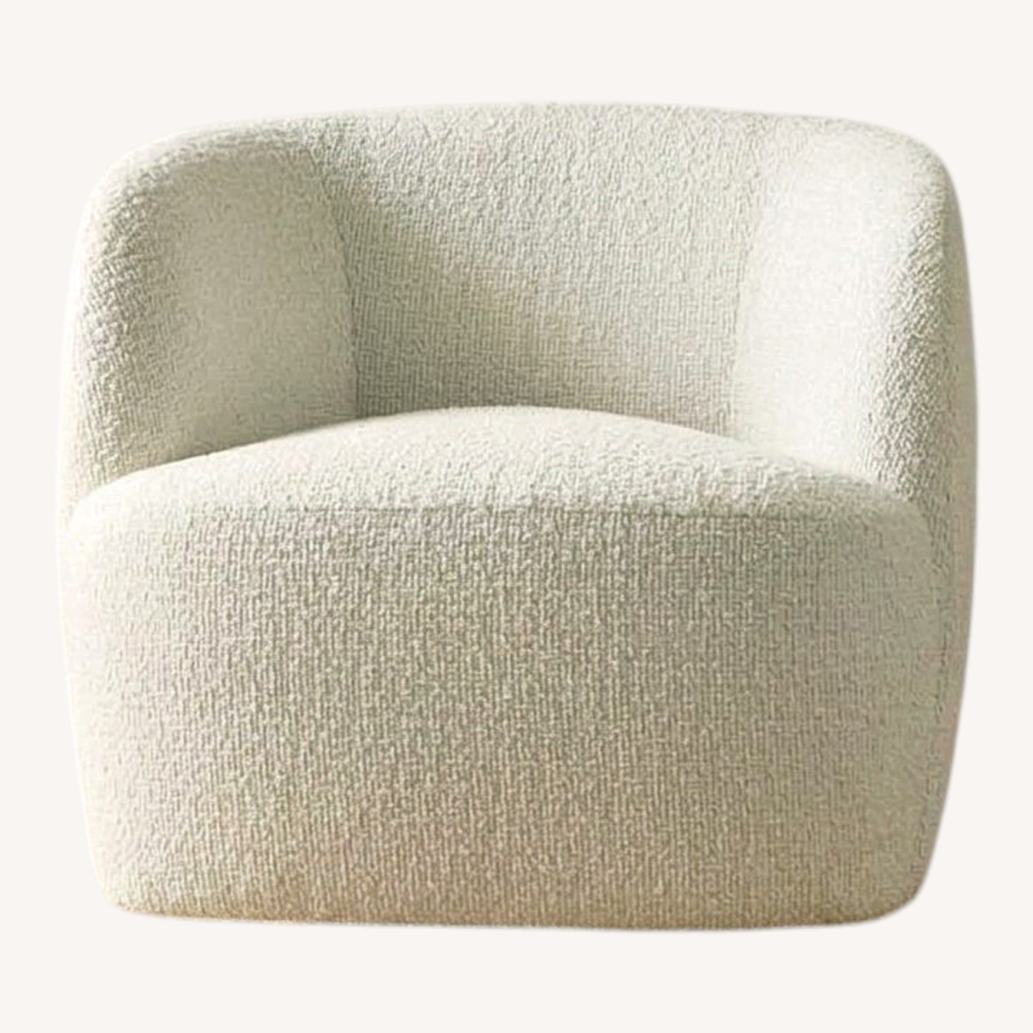 CB2 Natural Boucle Gwenyth Chair - image-0