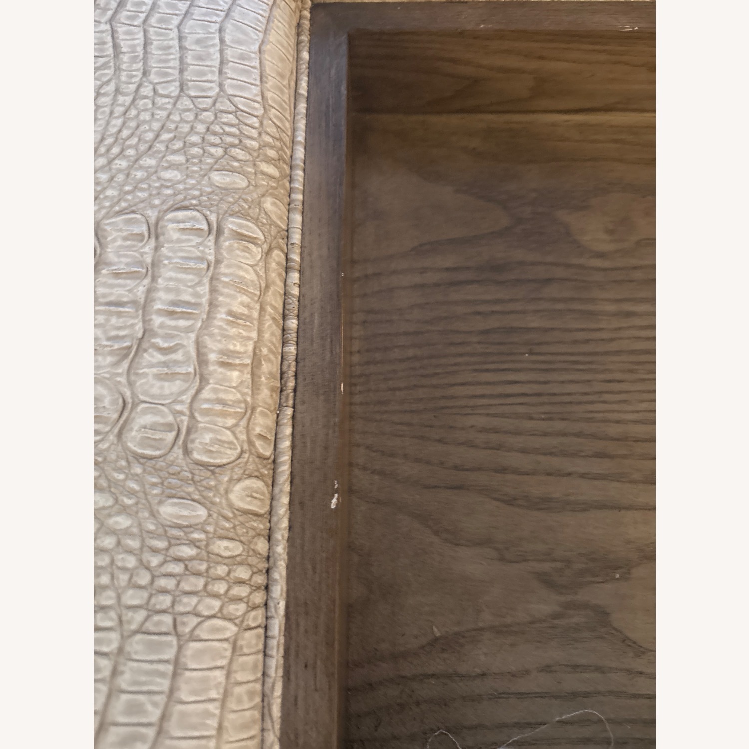 Theodore Alexander Natural Leather Coffee Table - image-4