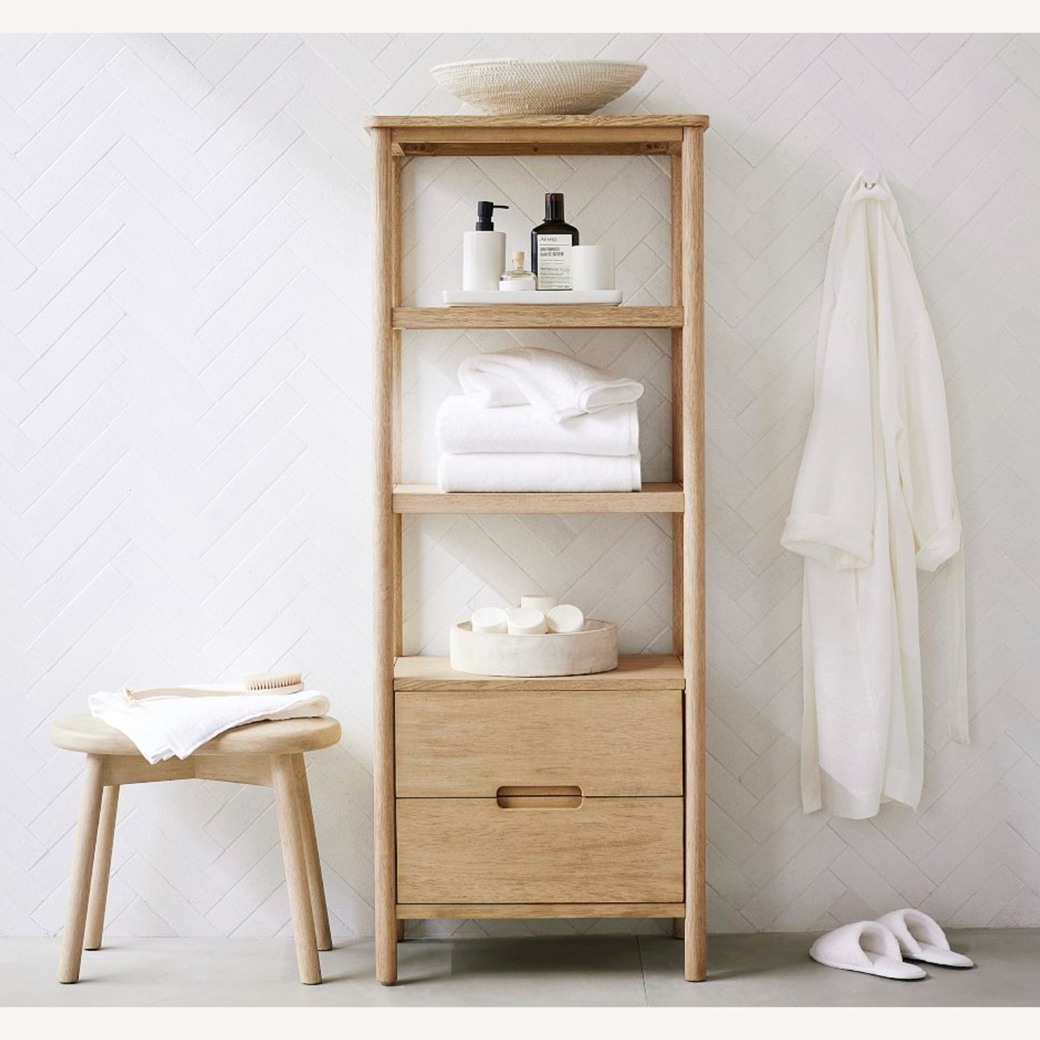 Pottery Barn Storage Cabinet - image-2