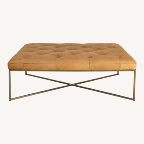 Used Article Large Square Ottoman for sale on AptDeco