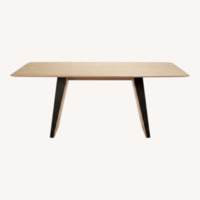 Trica Timeless Table Natural Wood Dining Set