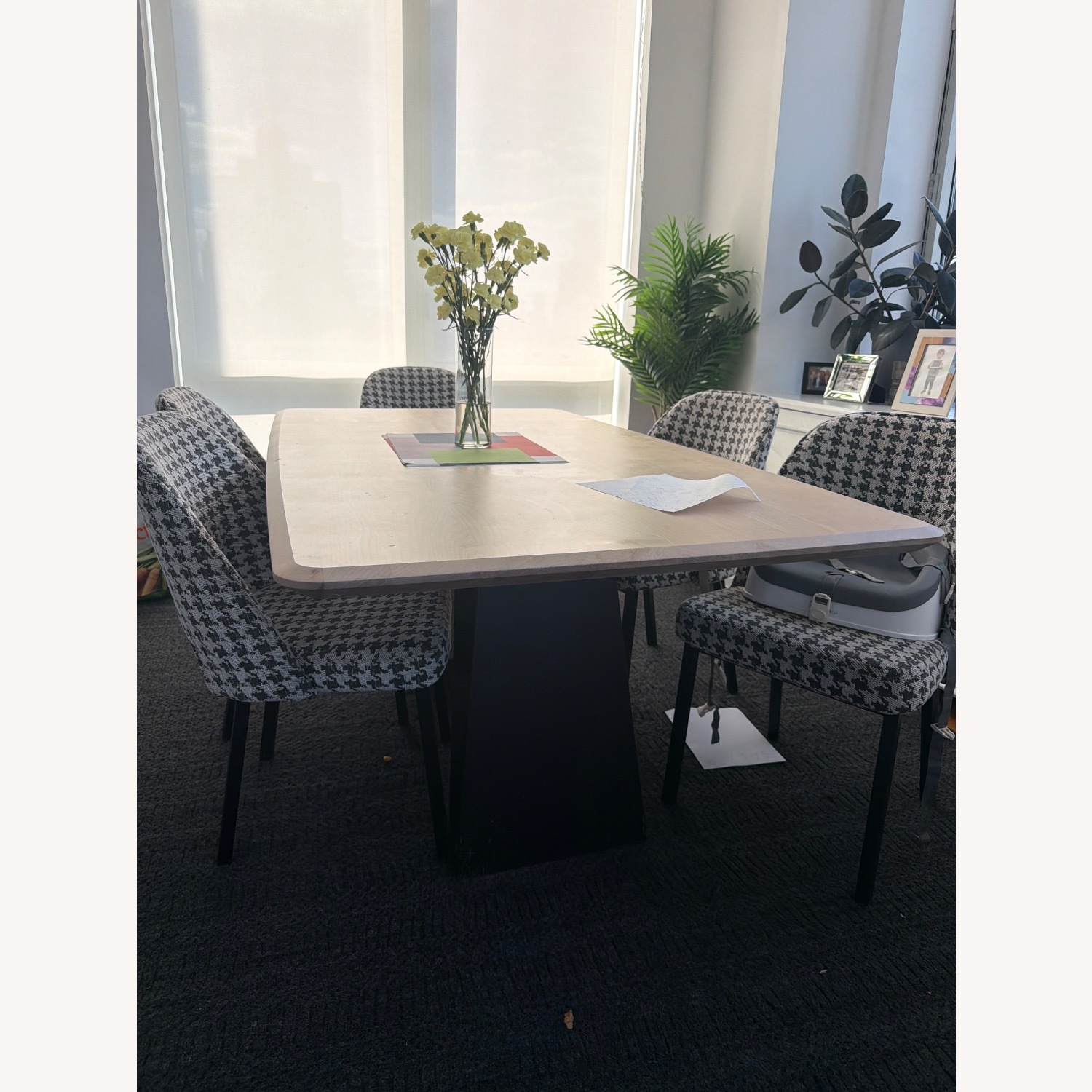 Trica Timeless Table Natural Wood Dining Set - image-1