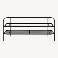 Room & Board Ebers Bench Dark Gray Bench