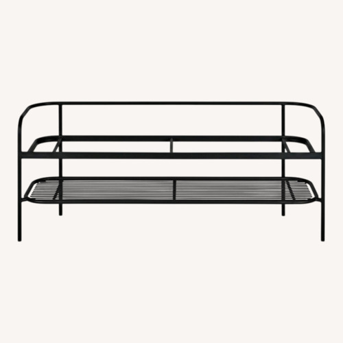 Used Room & Board Ebers Bench Dark Gray Bench for sale on AptDeco