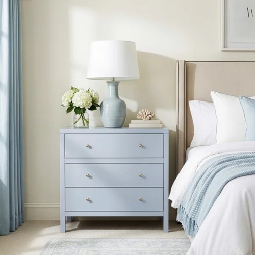 Used Joss & Main Celine 3-Drawer Nightstand for sale on AptDeco