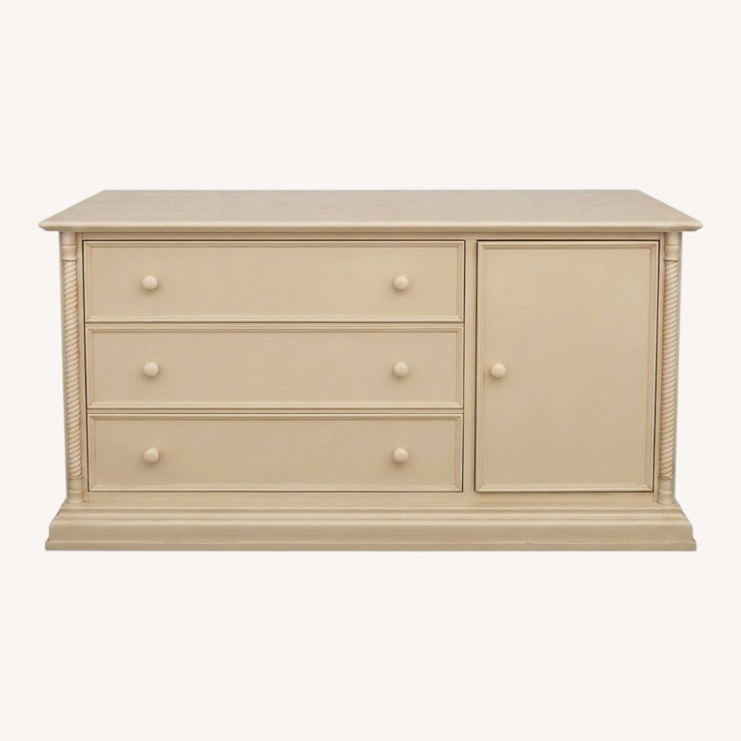 Bellini White Wood Dresser - image-0