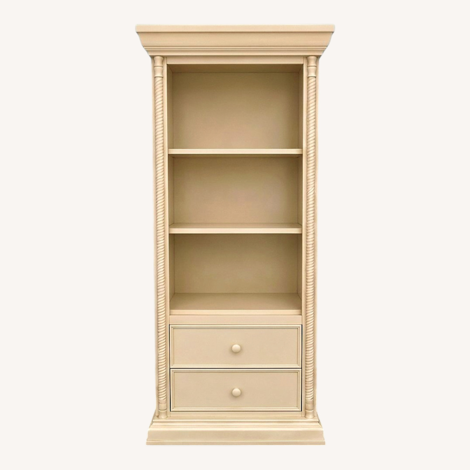 Bellini White Wood Bookcase - image-0
