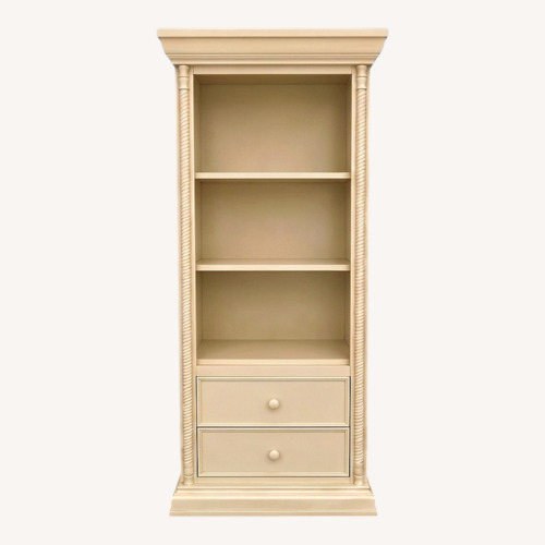 Used Bellini White Wood Bookcase for sale on AptDeco