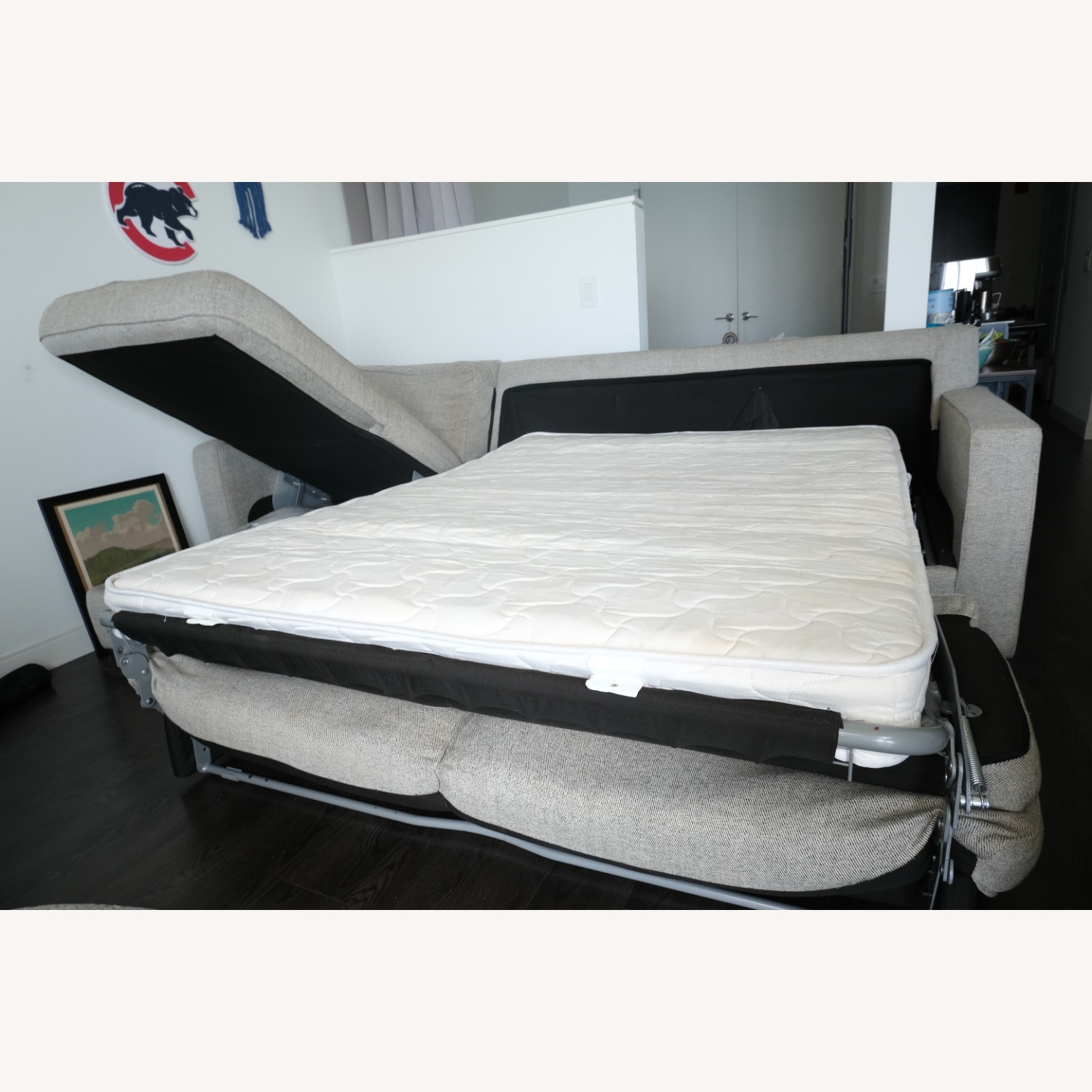 West Elm Sleeper Sofa - image-2