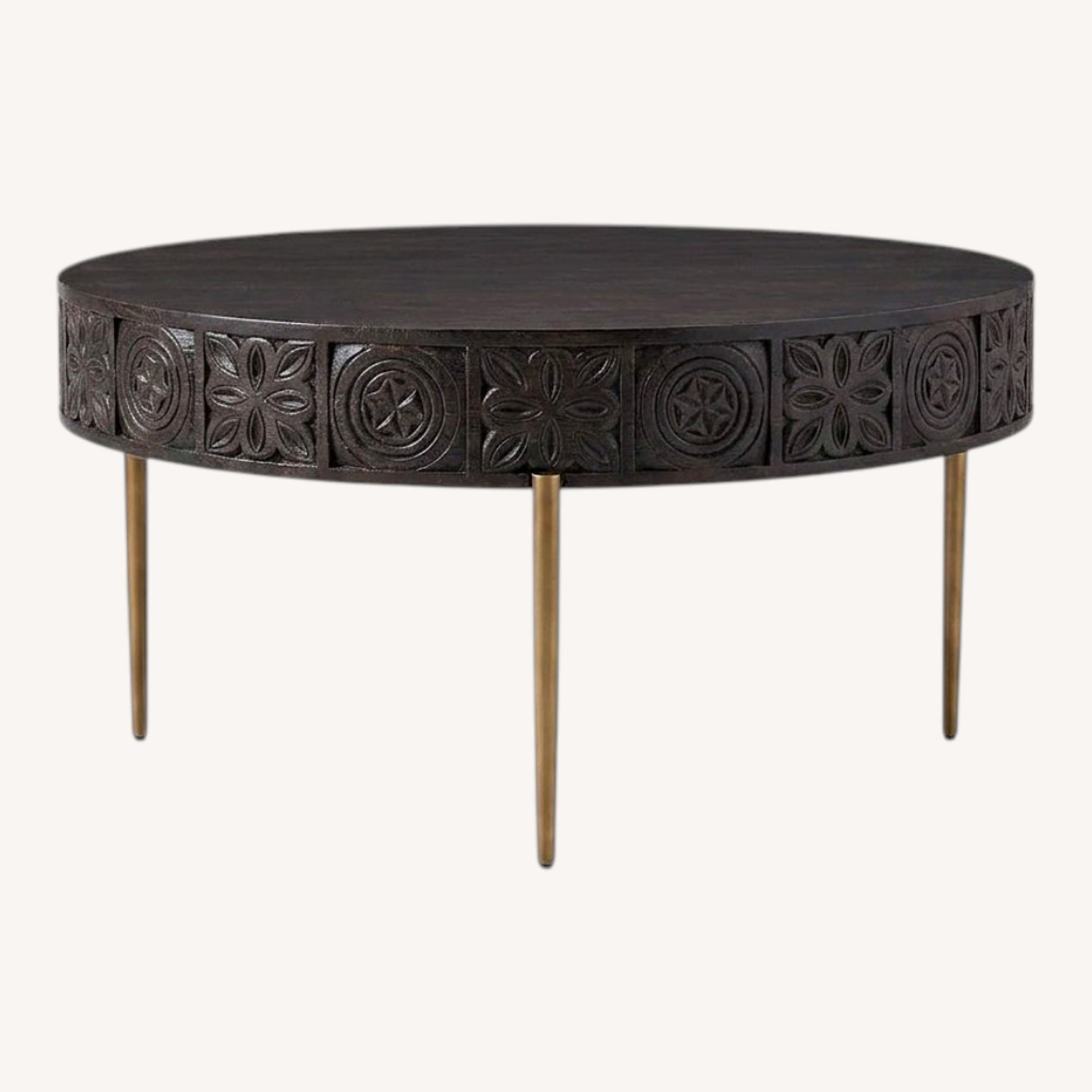 HookerFurniture Commerce& Market Carved Round Table - image-0