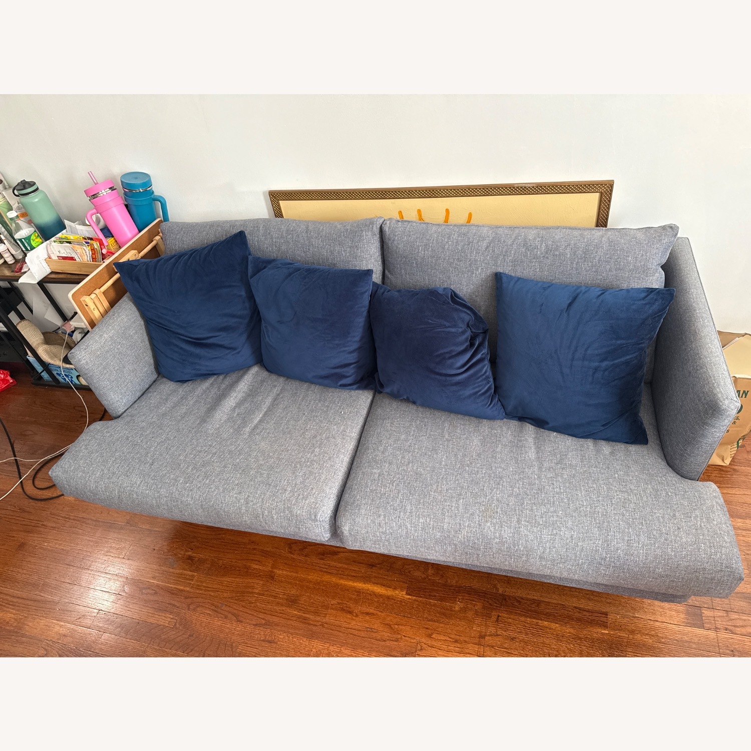 Article Light Gray Loveseat - image-2