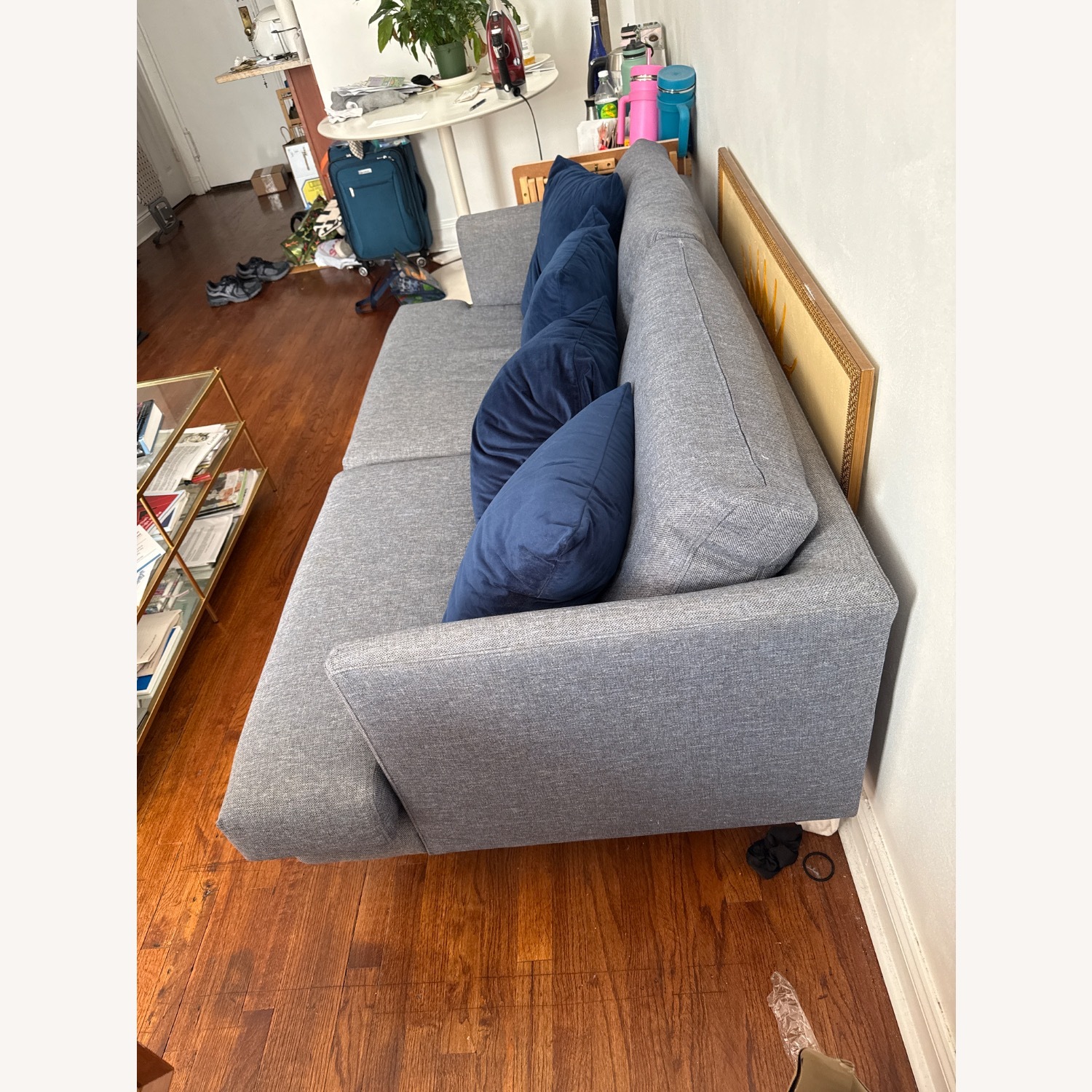 Article Light Gray Loveseat - image-3