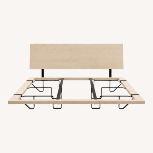 Used Floyd Queen Bed frame in Birch for sale on AptDeco