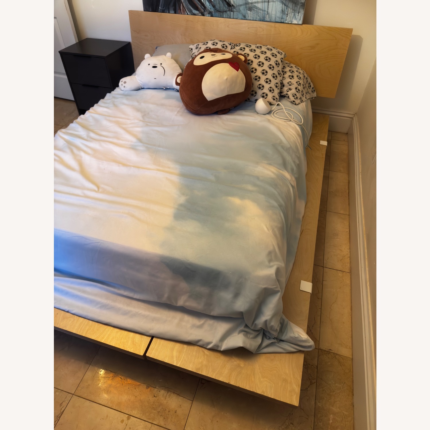 Floyd Queen Bed frame in Birch - image-4