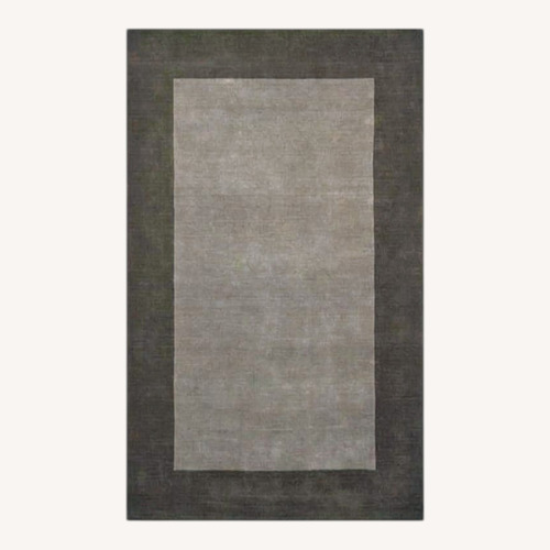 Used Pottery Barn Henley Grey 100% Wool Rug 9x12 for sale on AptDeco