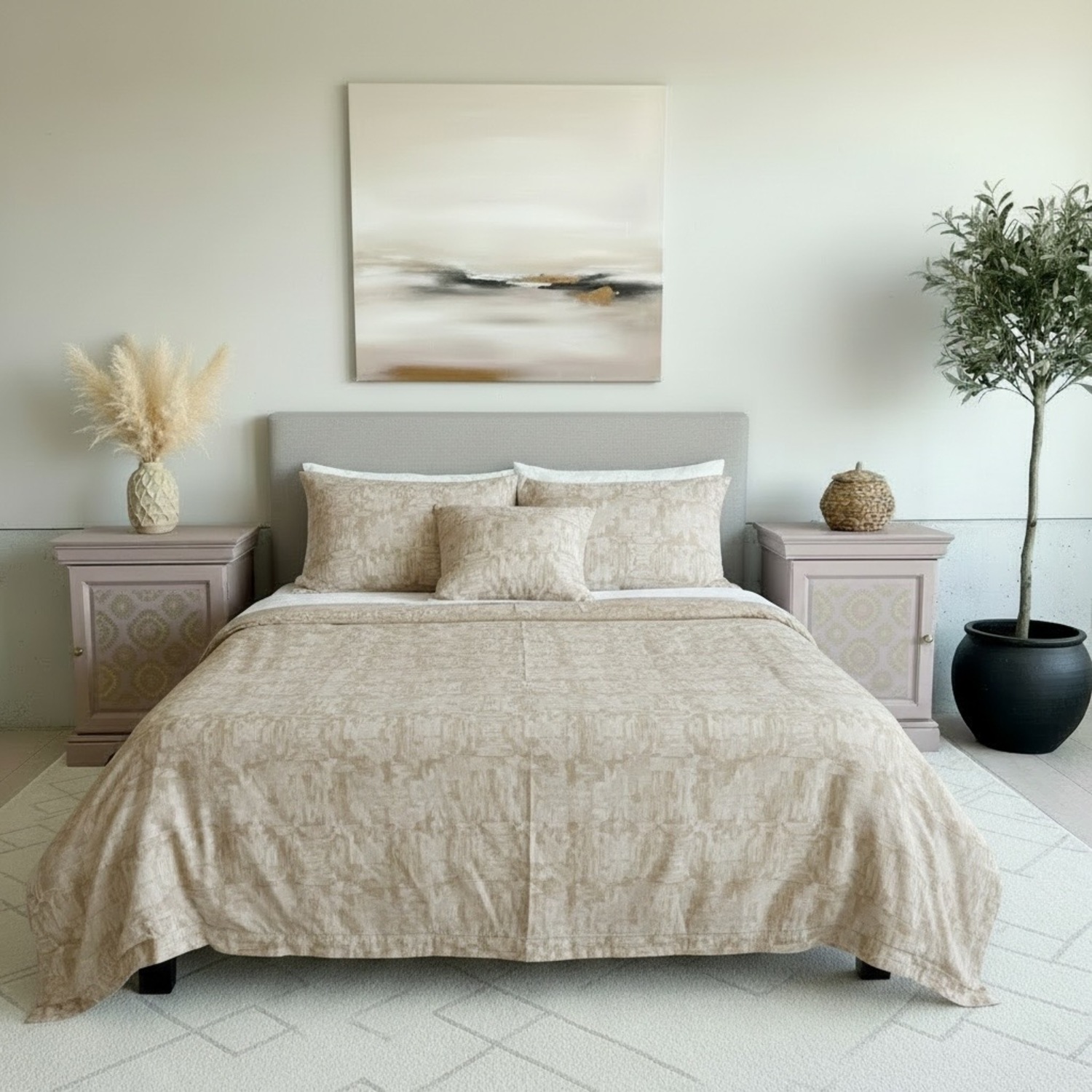 Matching Pair of Nightstands End Tables - image-3