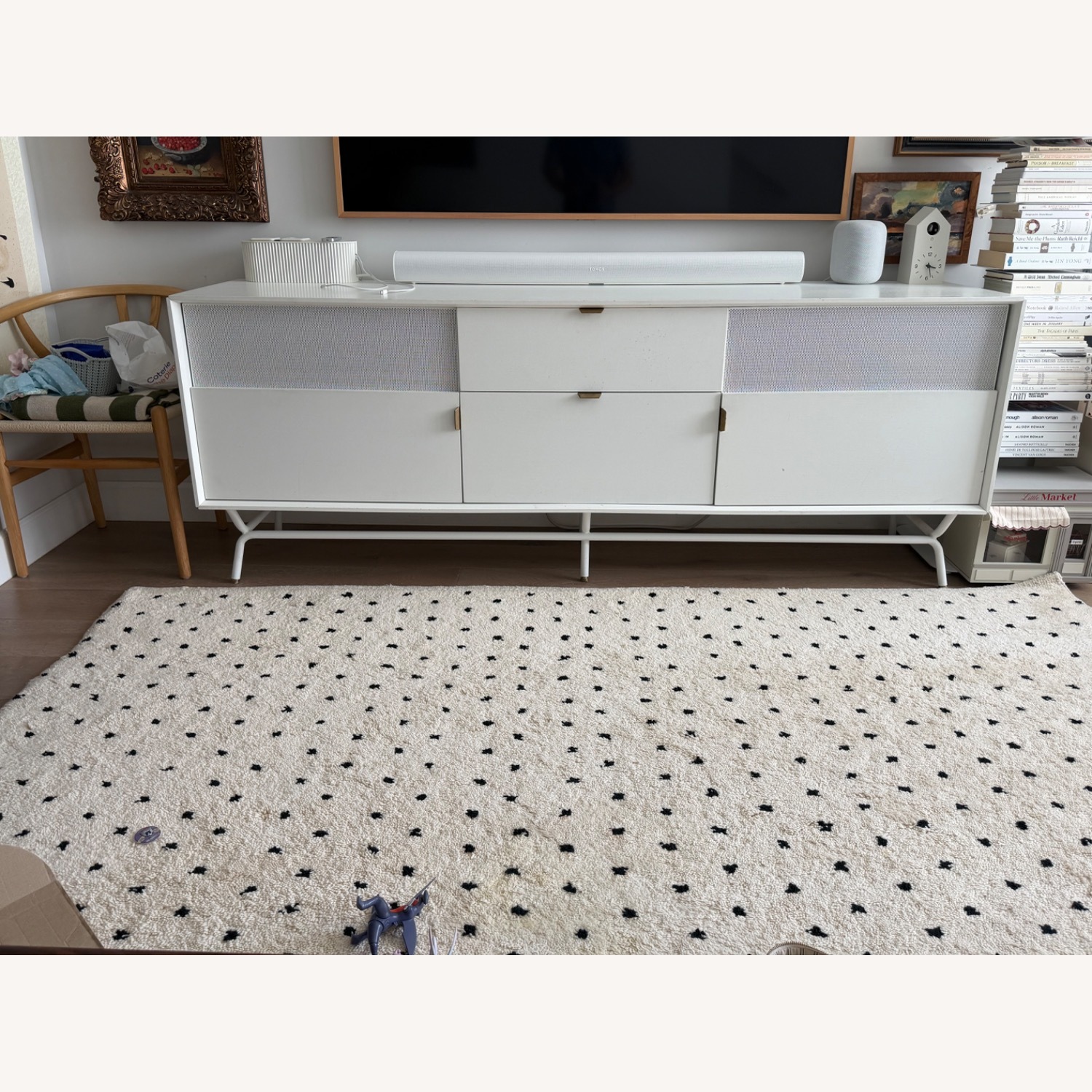 Blu Dot Dang White Wood Media Storage - image-2