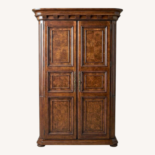 Used Dark Brown Wood Armoires for sale on AptDeco