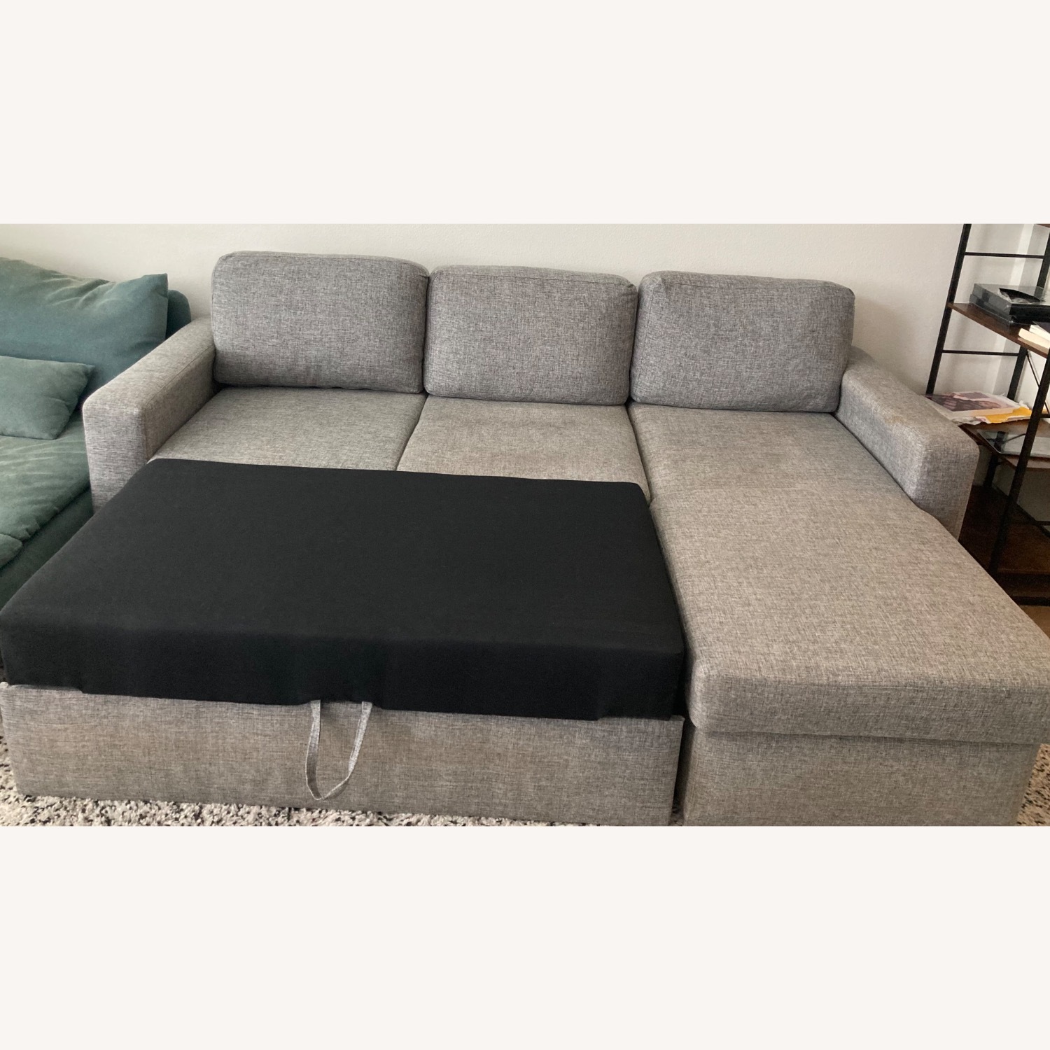 Light Gray Fabric 2 Piece Sectional - image-4