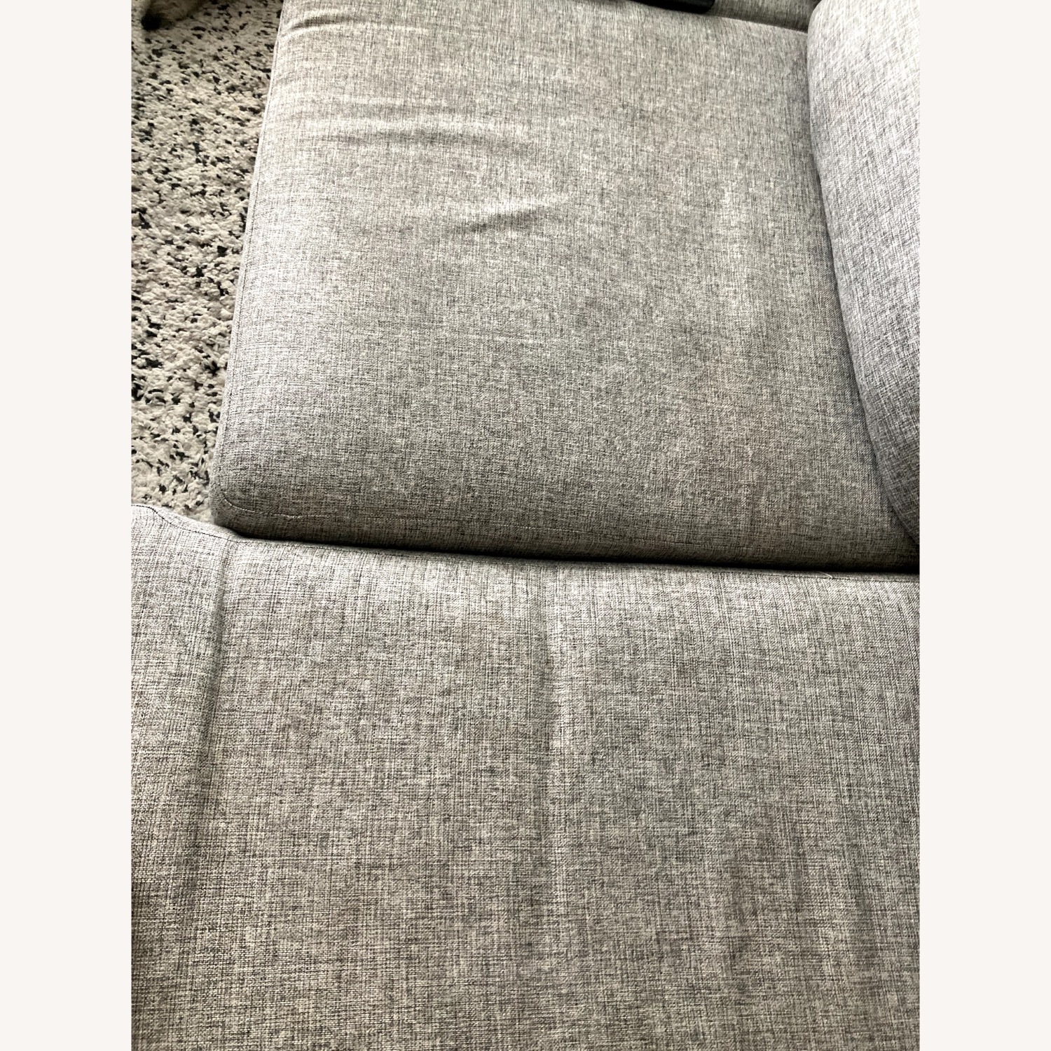 Light Gray Fabric 2 Piece Sectional - image-6