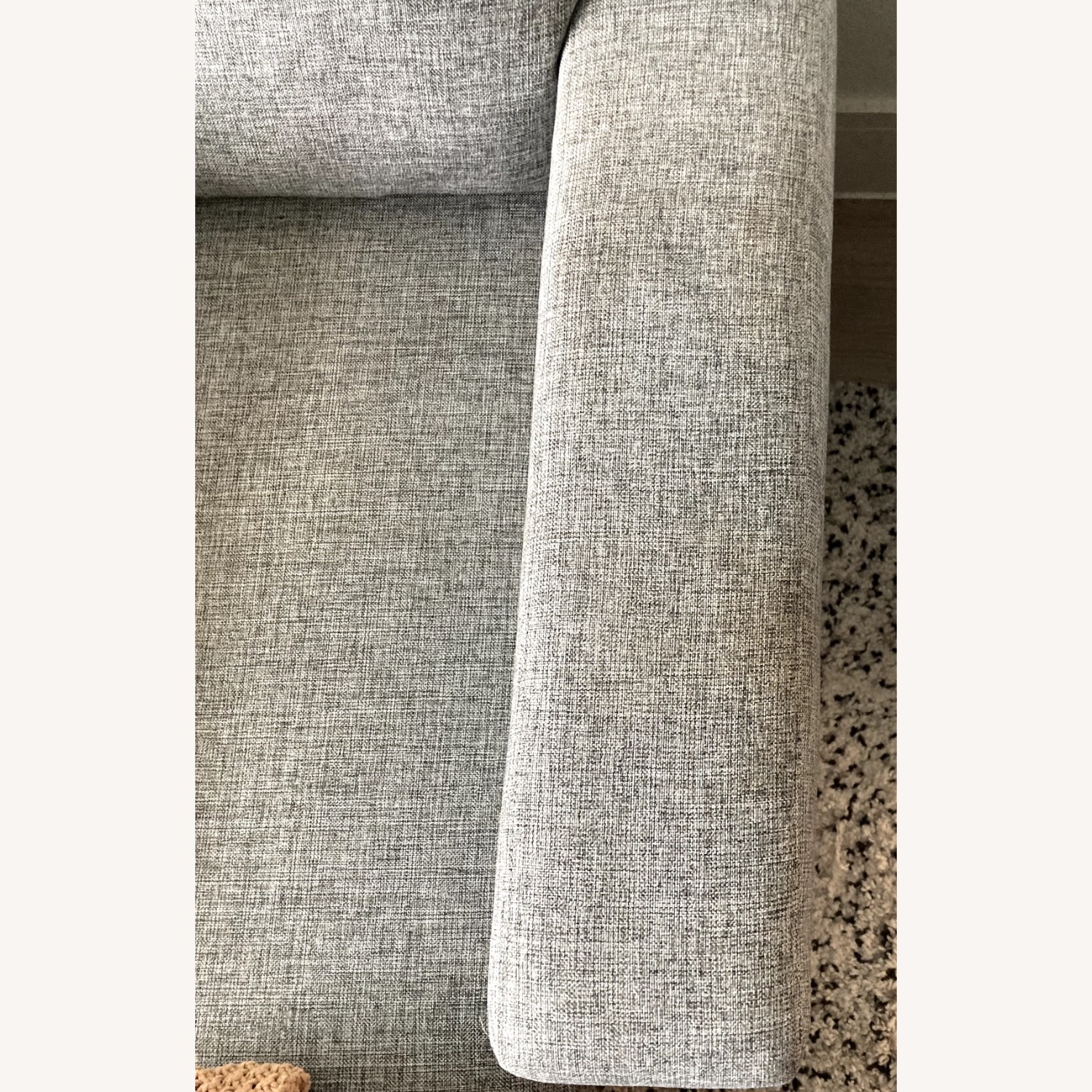 Light Gray Fabric 2 Piece Sectional - image-5