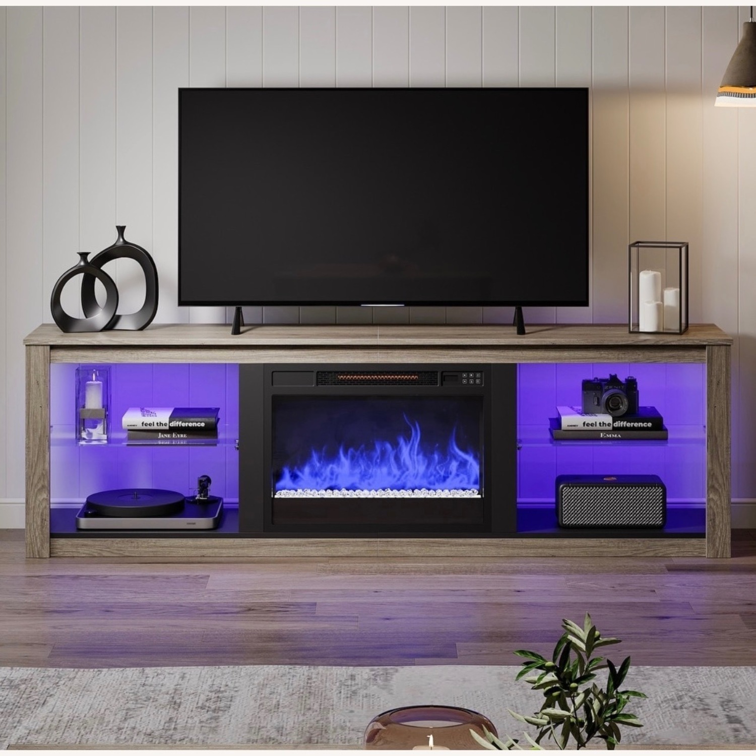 Amazon Dark Gray Media Storage - image-2