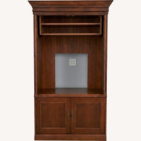 Dark Brown Wood Chest
