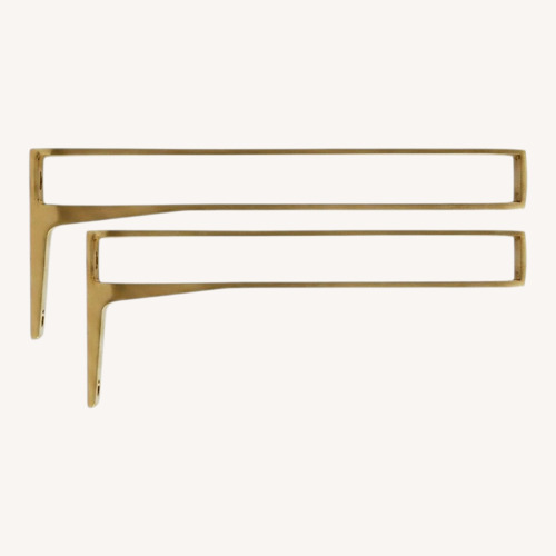 Used Rejuvenation White Wood Wall Shelf for sale on AptDeco