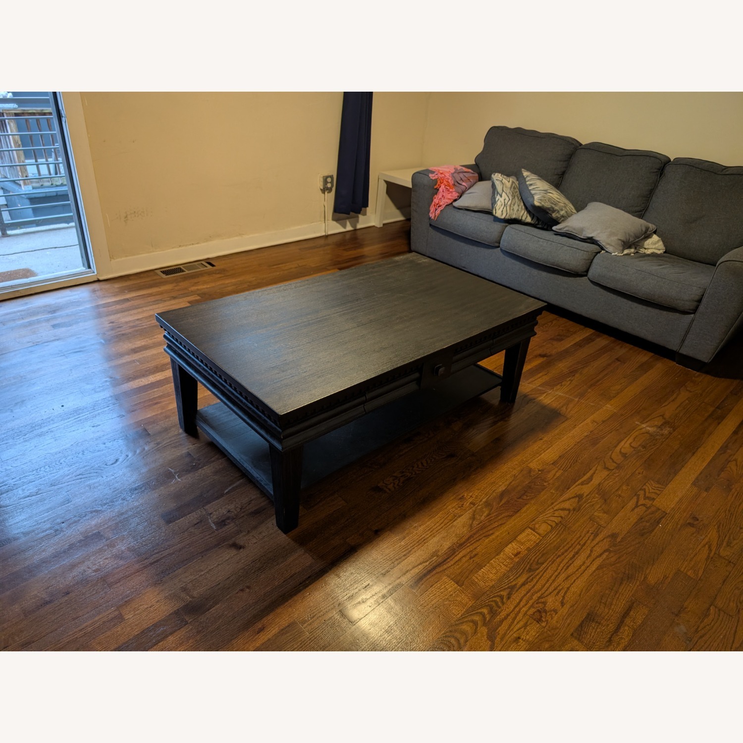 Ashley Furniture Miniore Black Wood Coffee Table - image-4