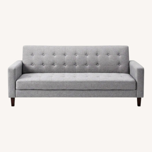 Used Raymour & Flanigan Light Gray Fabric Sleeper Sofa for sale on AptDeco