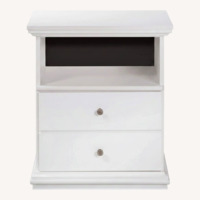 Ashley Furniture Bostwick Shoals White Wood Nightstand