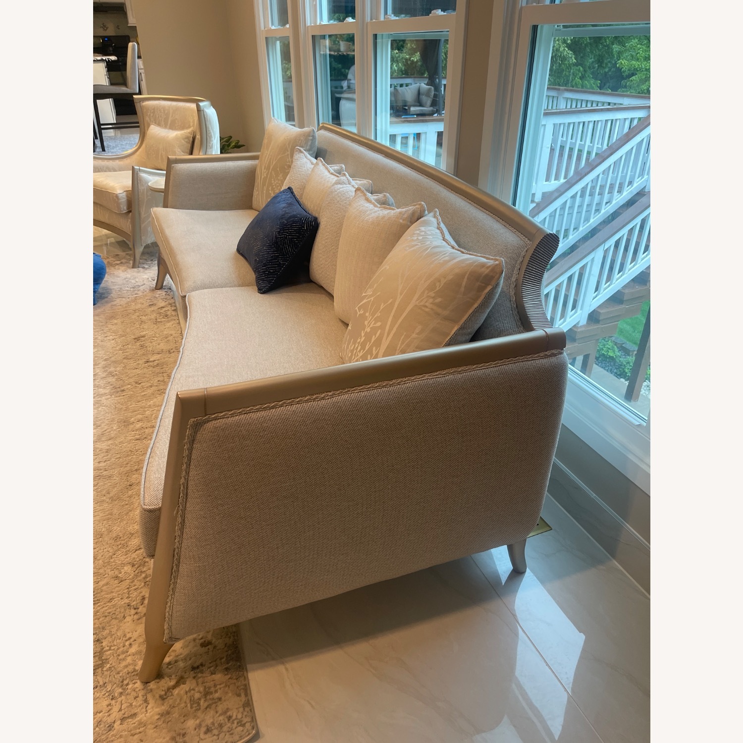 California Misson Natural 3+ Seater Sofa - image-3
