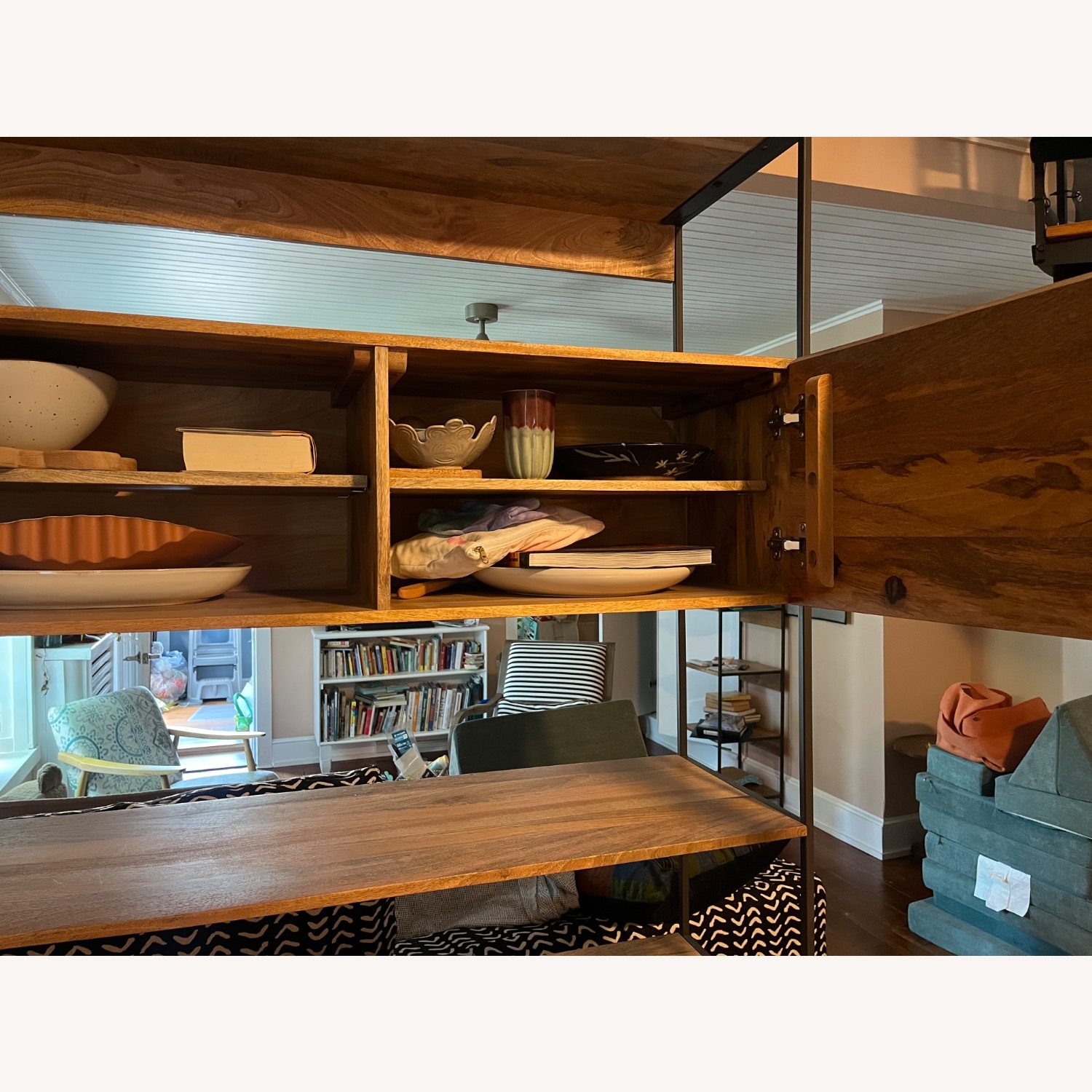 West Elm Industrial Modern Bookcase - image-3