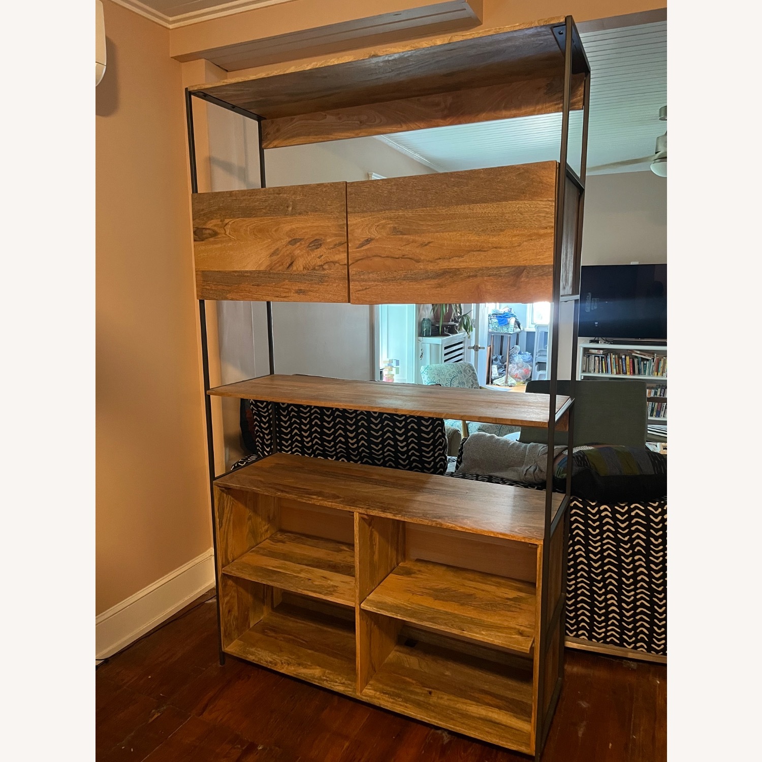 West Elm Industrial Modern Bookcase - image-1