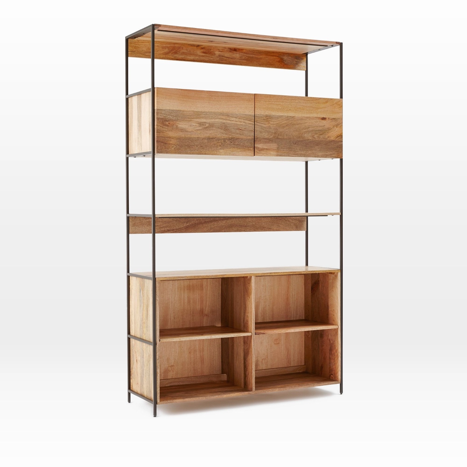 West Elm Industrial Modern Bookcase - image-6