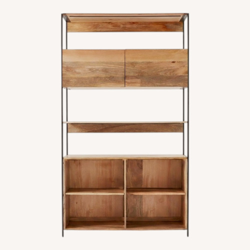 Used West Elm Industrial Modern Bookcase for sale on AptDeco