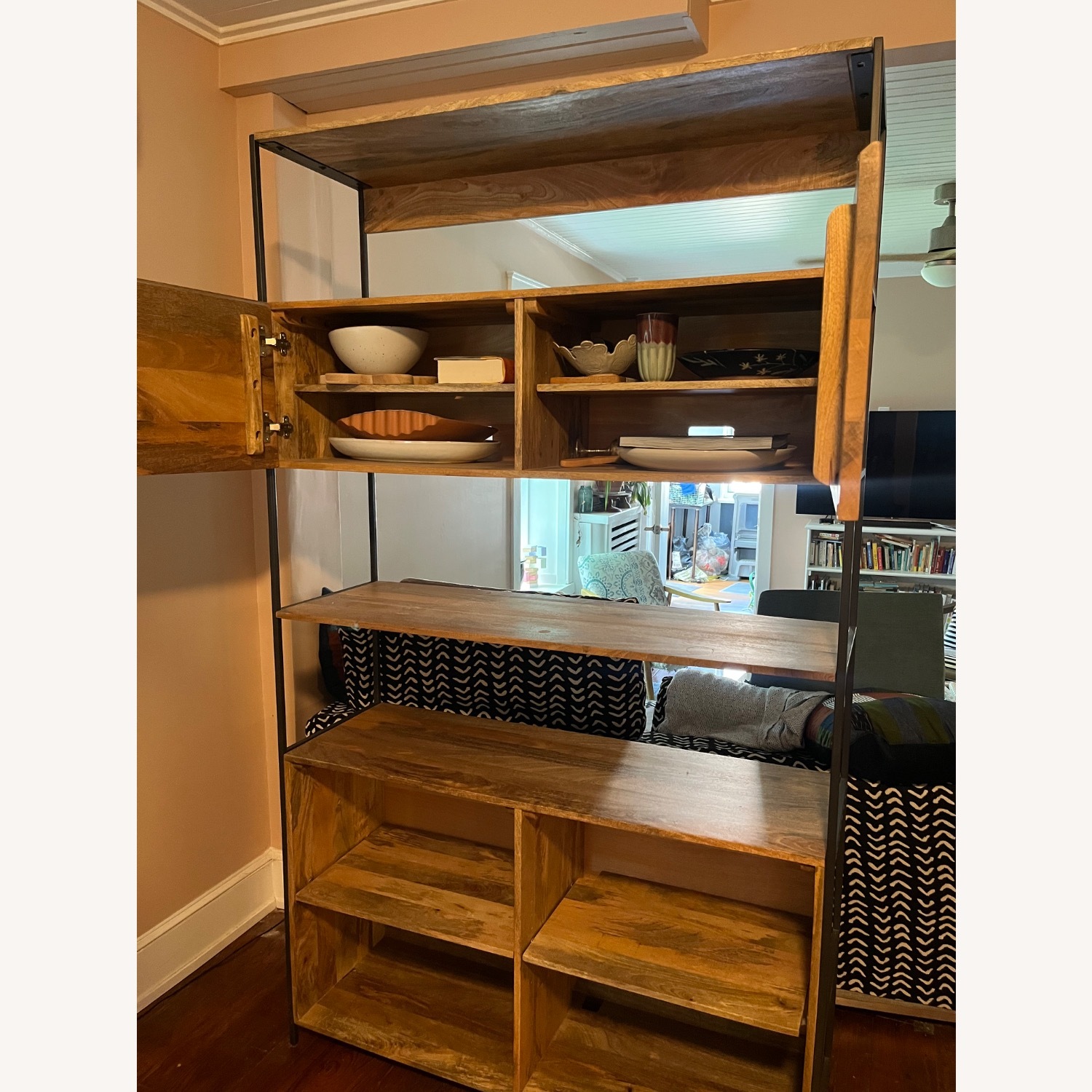 West Elm Industrial Modern Bookcase - image-2