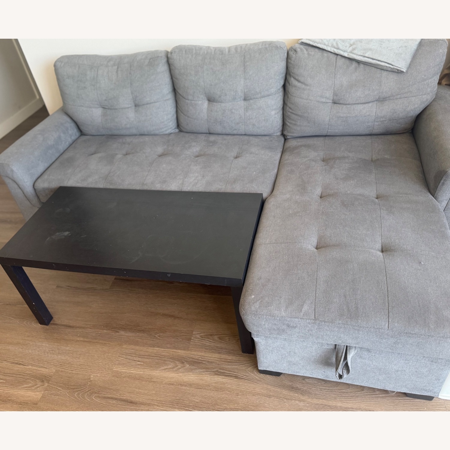 Wayfair Reversible Sleeper Sectional Sofa With Storage - image-2