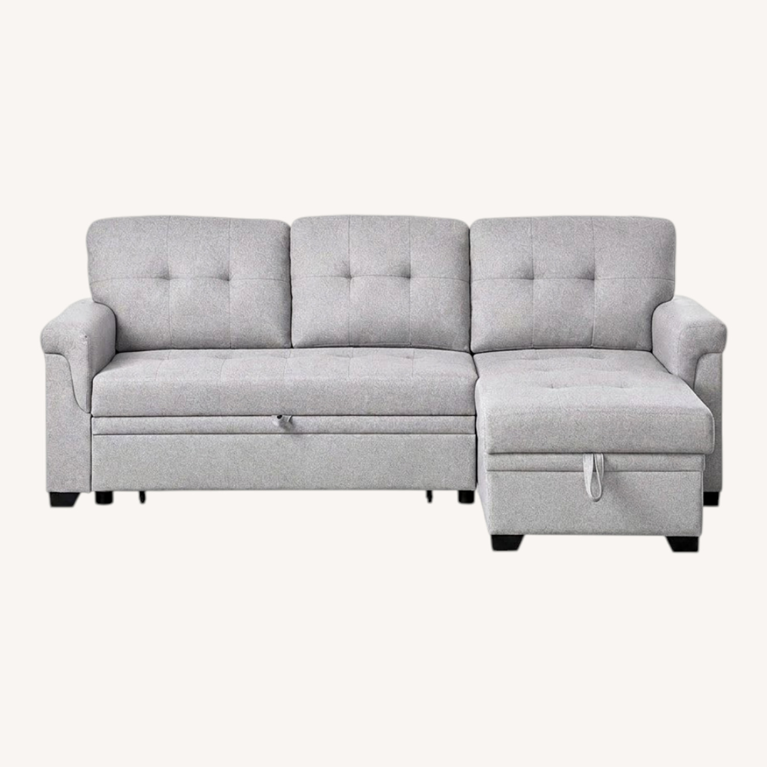 Wayfair Reversible Sleeper Sectional Sofa With Storage - image-0