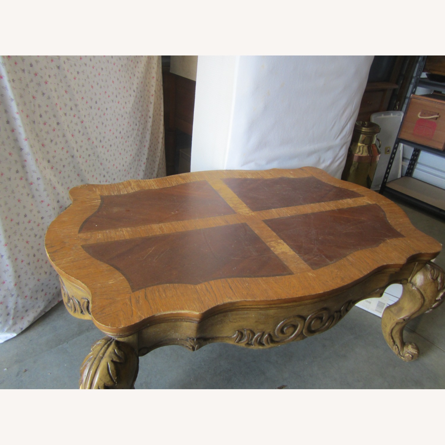 Vintage Italian Style Decorative Coffee Table - image-9