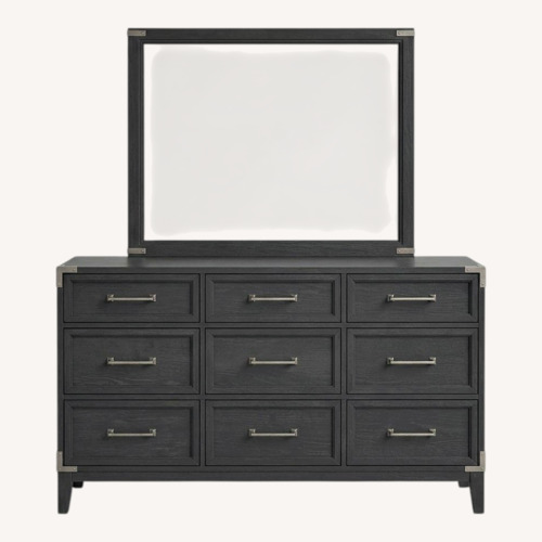 Used Value City Furniture Dark Brown Wood Dresser for sale on AptDeco