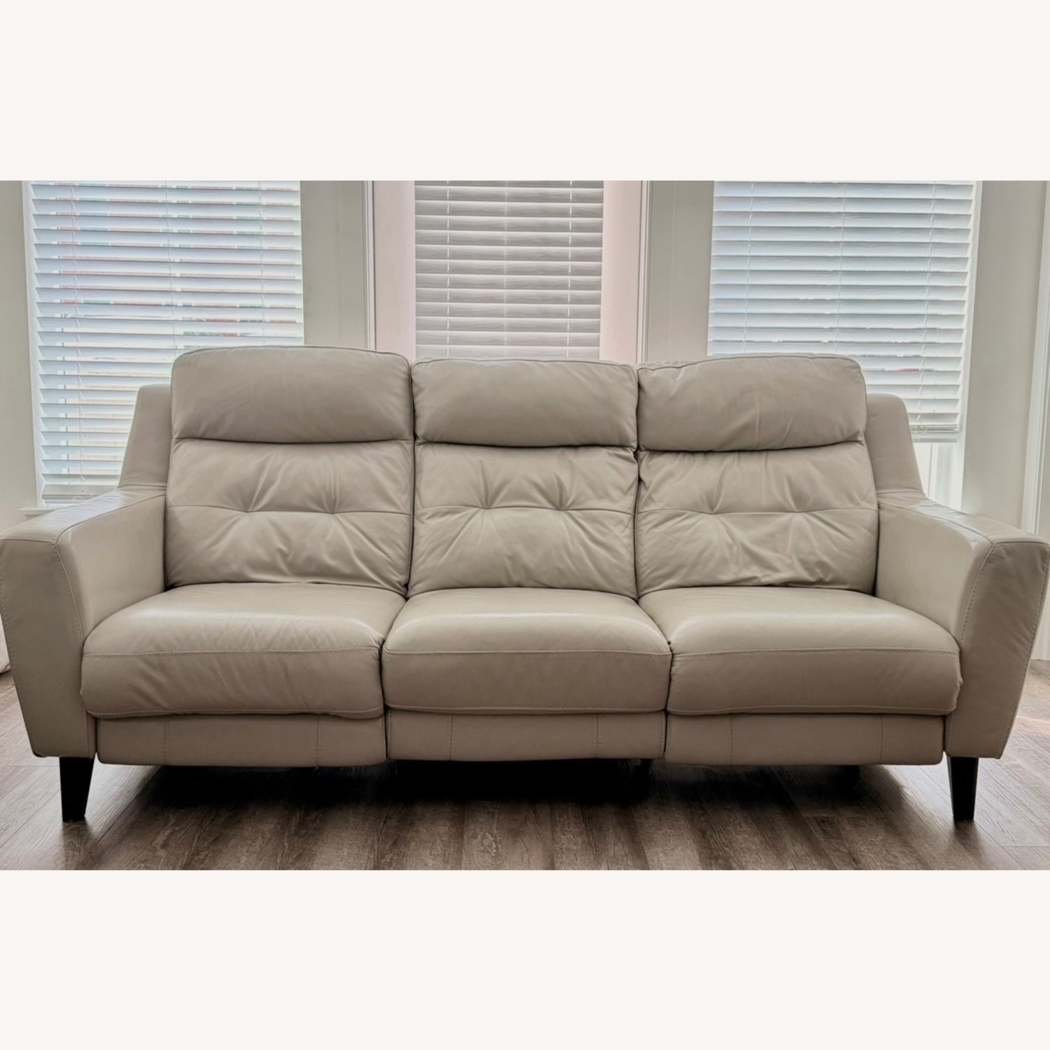 Belfort Maverick Leather Recliner Sofa - image-2
