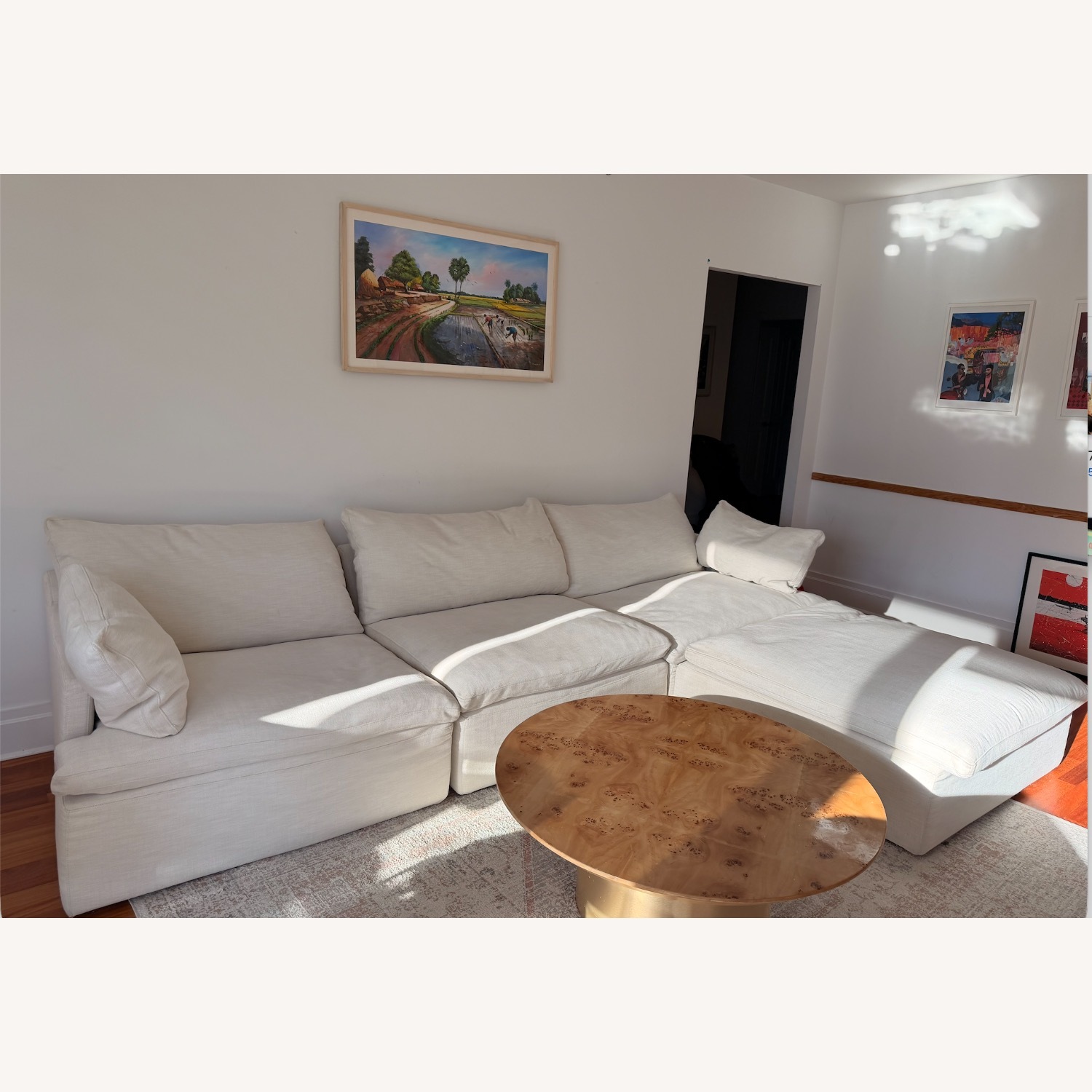 Restoration Hardware Cloud Modular Couch - image-1