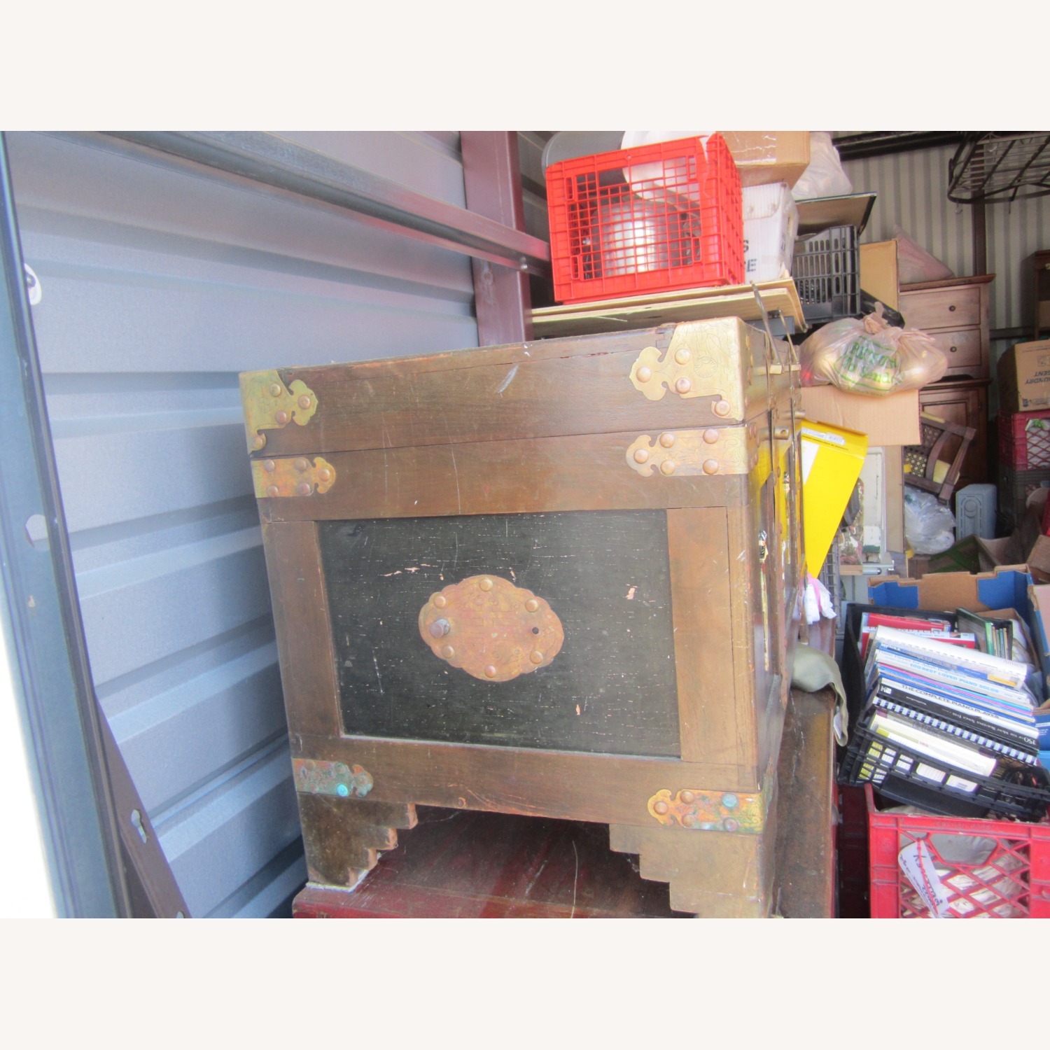 Unique Ornate Asian Style Trunk - image-2
