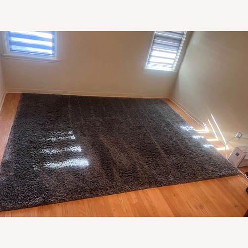 Used Dark Gray Area Rug 8' x 10' for sale on AptDeco